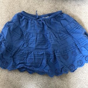 Mini Biden blue skirt